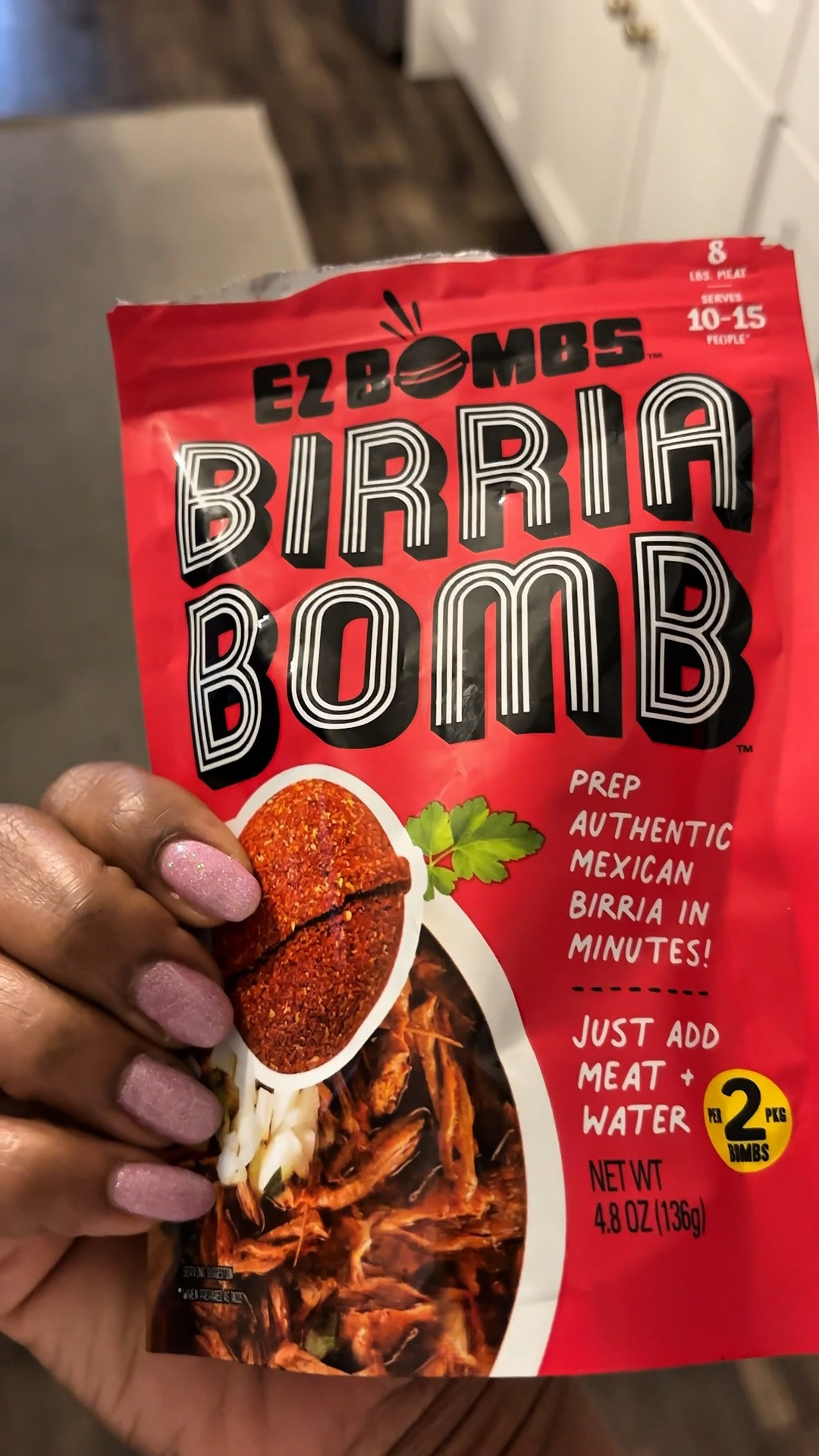 This recipe is so easy and so good!! Only 3 ingredients! Meat 🥩, water 💧, and the Birria Bomb 💣 !! Try it today!! You won’t regret it! 

#LTKmomlife #LTKHome #LTKfoodie