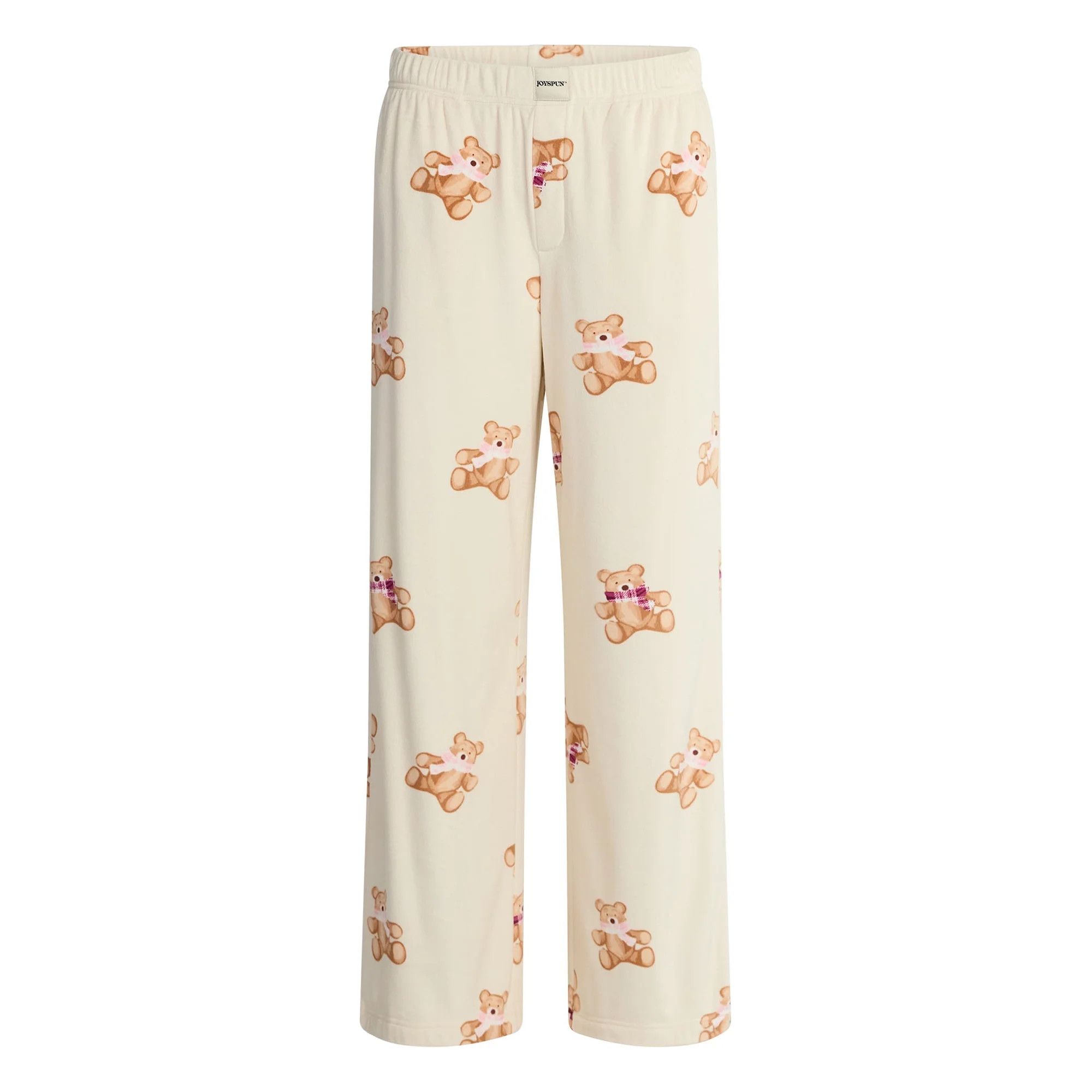 Joyspun Women's Velour Wide-Leg Sleep Pants, Size XS-3X | Walmart (US)