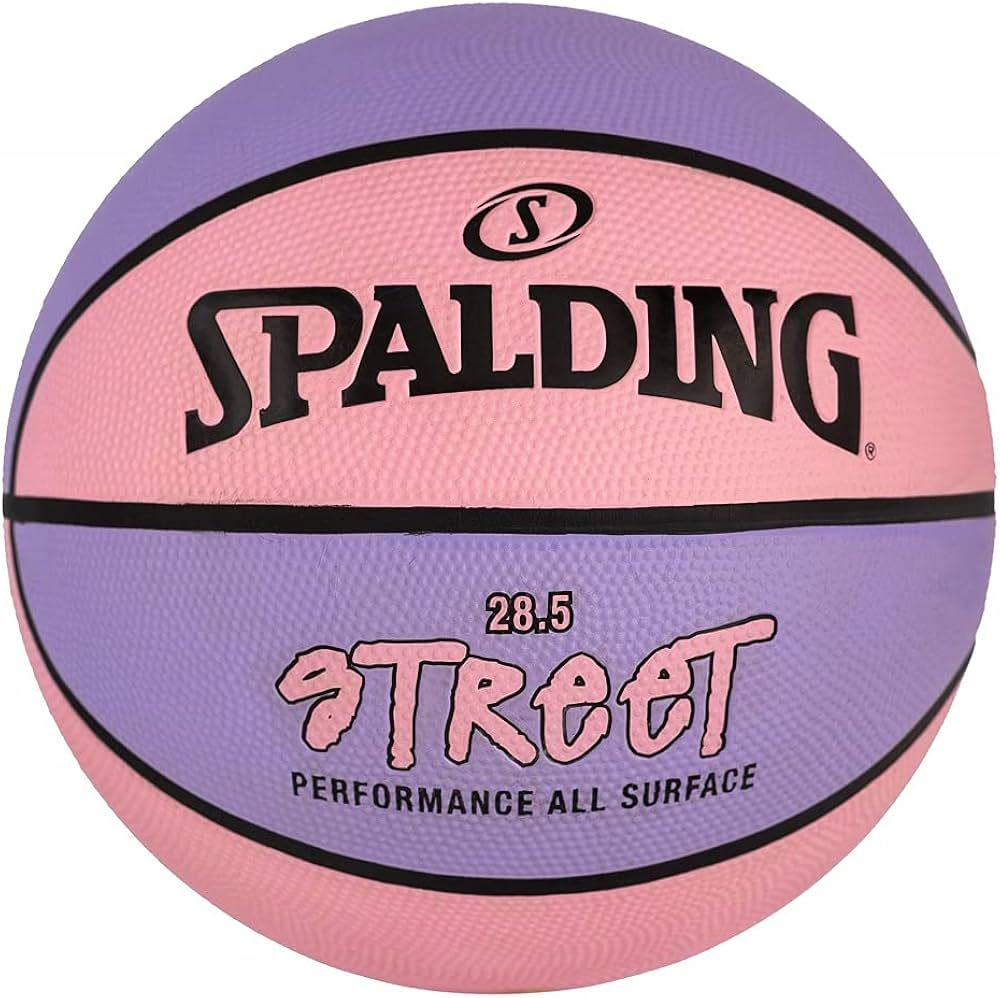 Spalding Outdoor Basketballs, Performance Rubber Cover Stands up to Asphalt or Concrete - 29.5", ... | Amazon (US)