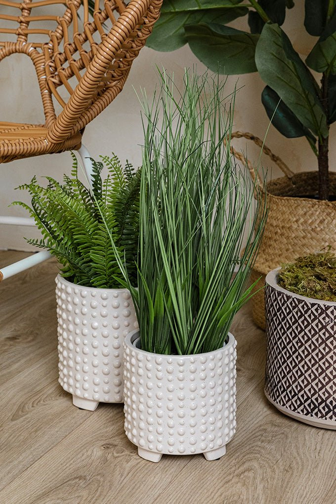 Simple Life Textured Planter Set | Cura Home