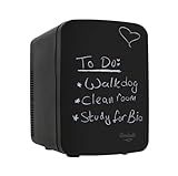 Cooluli Vibe Mini Fridge for Bedroom - With Cool Front Magnetic Blackboard - 15L Portable Small R... | Amazon (US)