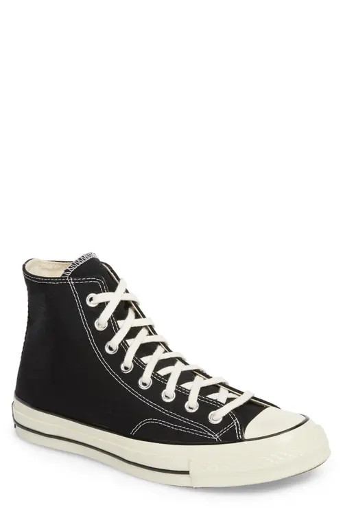 Converse Chuck Taylor® All Star® 70 High Top Sneaker in Black at Nordstrom, Size 11 Women's | Nordstrom