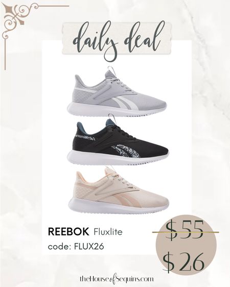 Reebok Fluxlite ONLY $26 with code FLUX26
