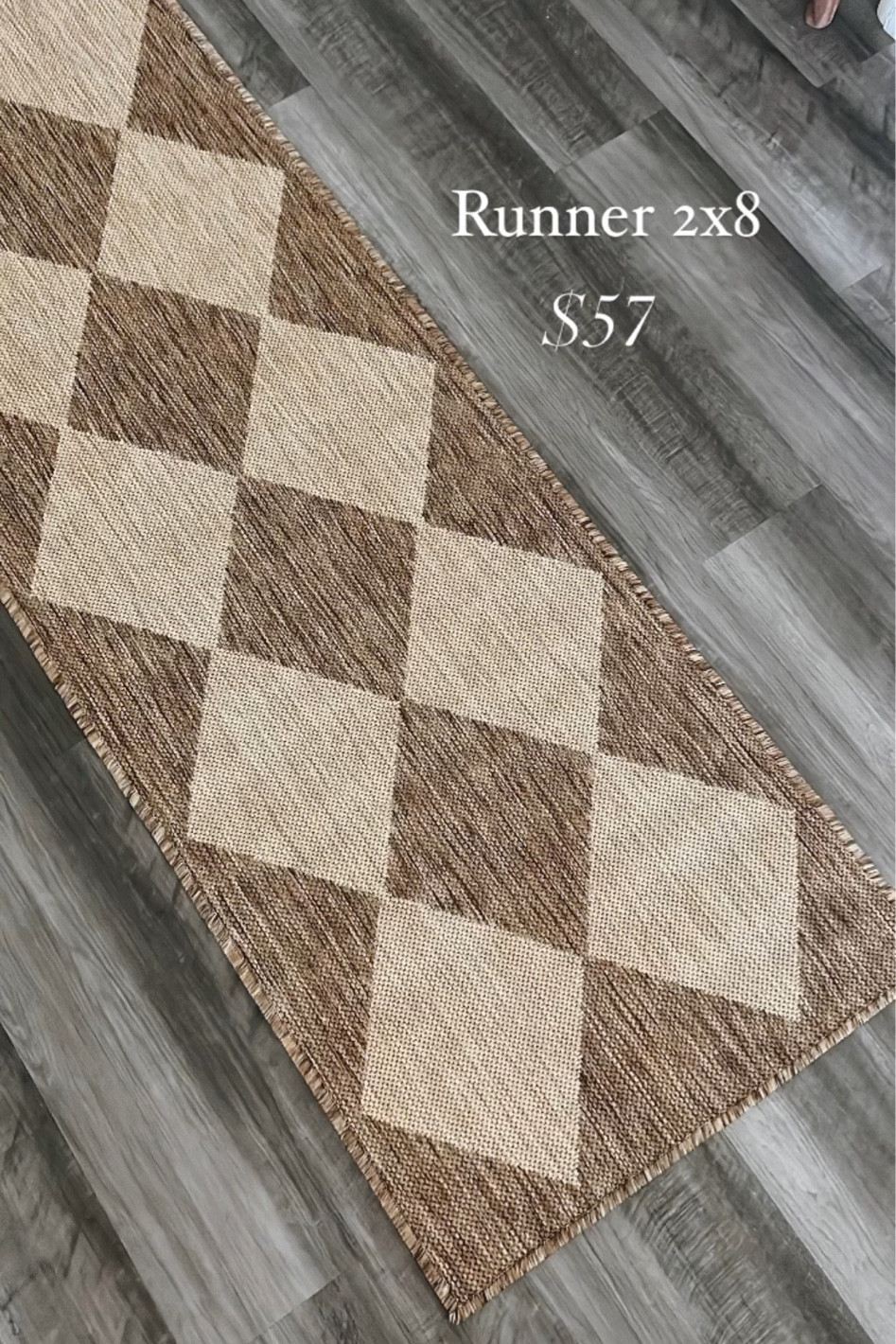 Rug runner for your home on sale / indoor outdoor rug / checkered rug 

#LTKhome #LTKsalealert #LTKfindsunder100