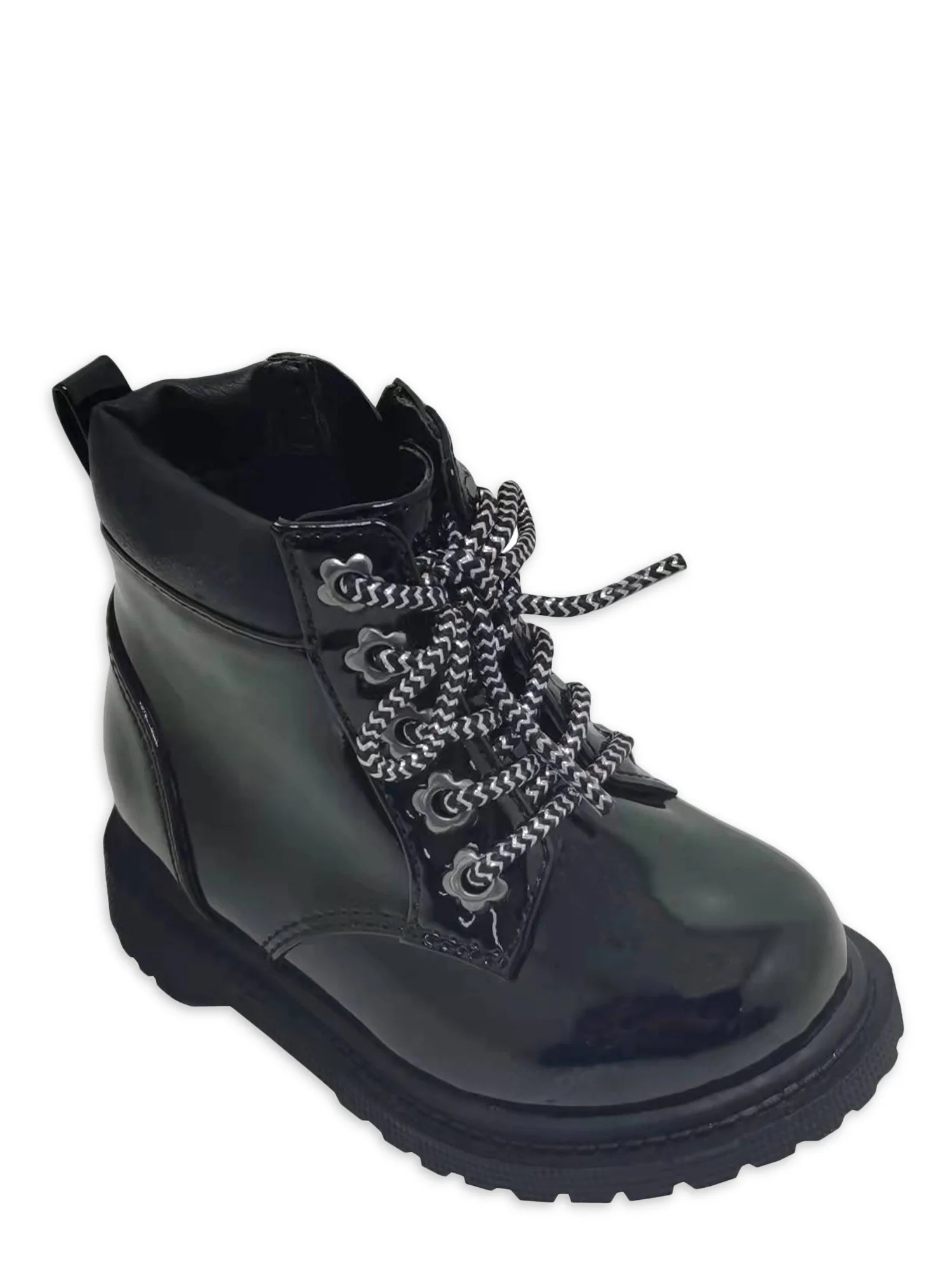 Wonder Nation Baby Girl Combat Boot, Sizes 2-6 - Walmart.com | Walmart (US)