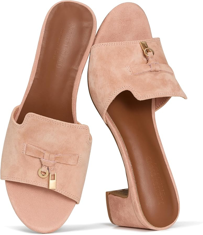 Project Cloud 100% Genuine Leather Sandals Women Footwear - Memory Foam Insole & Non-Slip Women S... | Amazon (US)