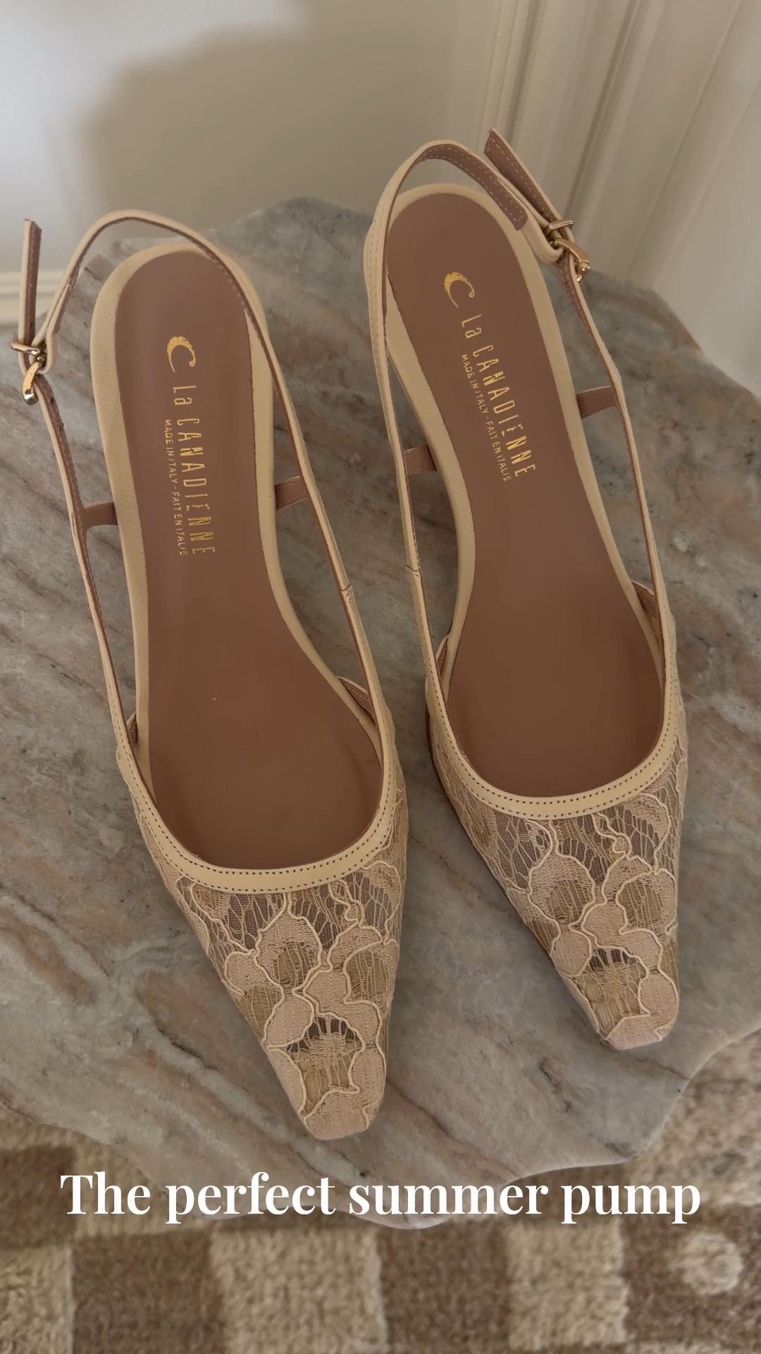 These summer lace pumps are so comfortable! Perfect shoe for work, date night or summer travel. 20% off!

#LTKOver40 #LTKWorkwear #LTKSaleAlert