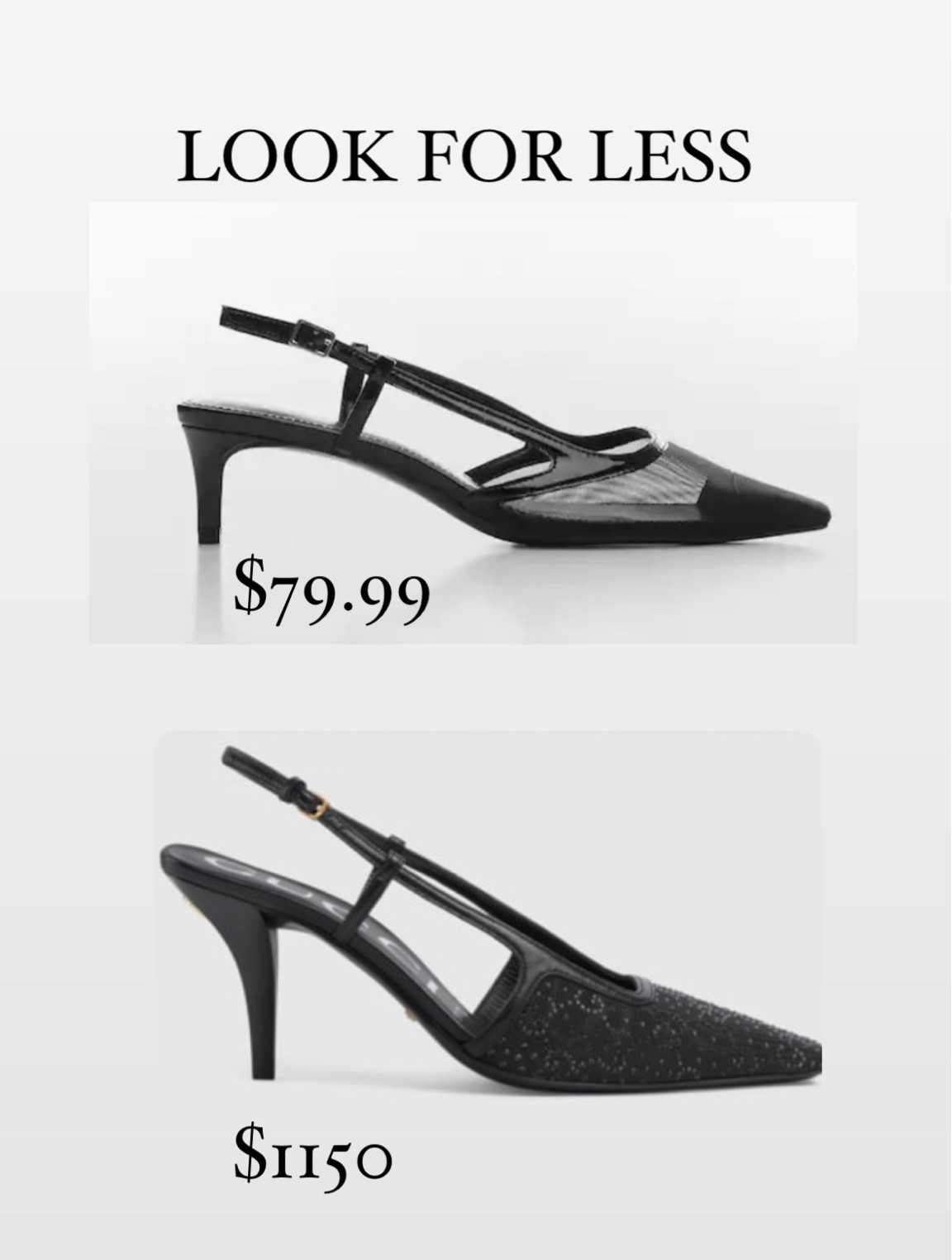 Look for less 



#LTKstyletip #LTKshoecrush #LTKunder100