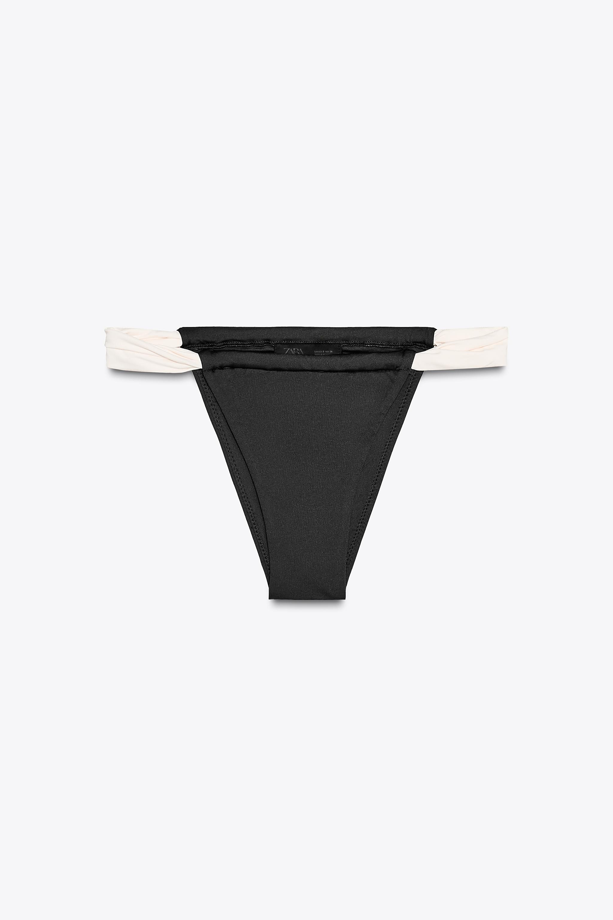CURTAIN STRING BIKINI BOTTOMS | Zara DE