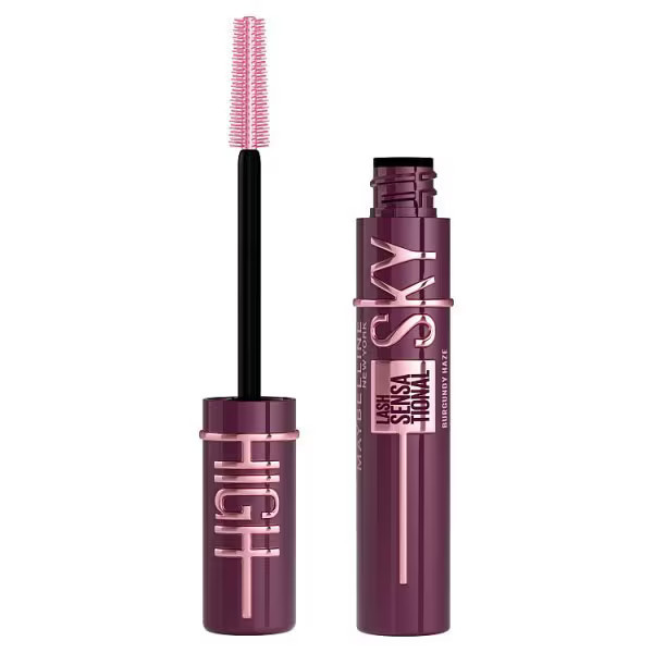 Maybelline Lash Sensational Sky High Mascara Burgundy Haze | Superdrug