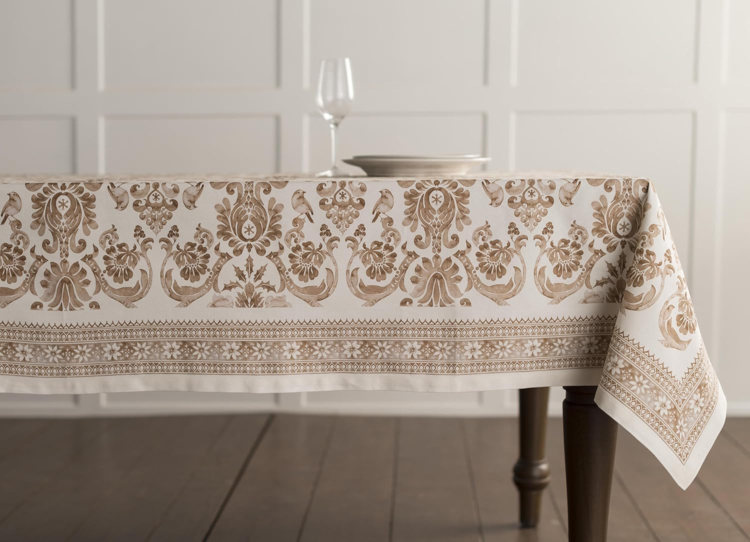 Maison d' Hermine Tablecloth 100% Cotton Table Cover Decorative Washable Rectangle Tablecloths, K... | Amazon (US)