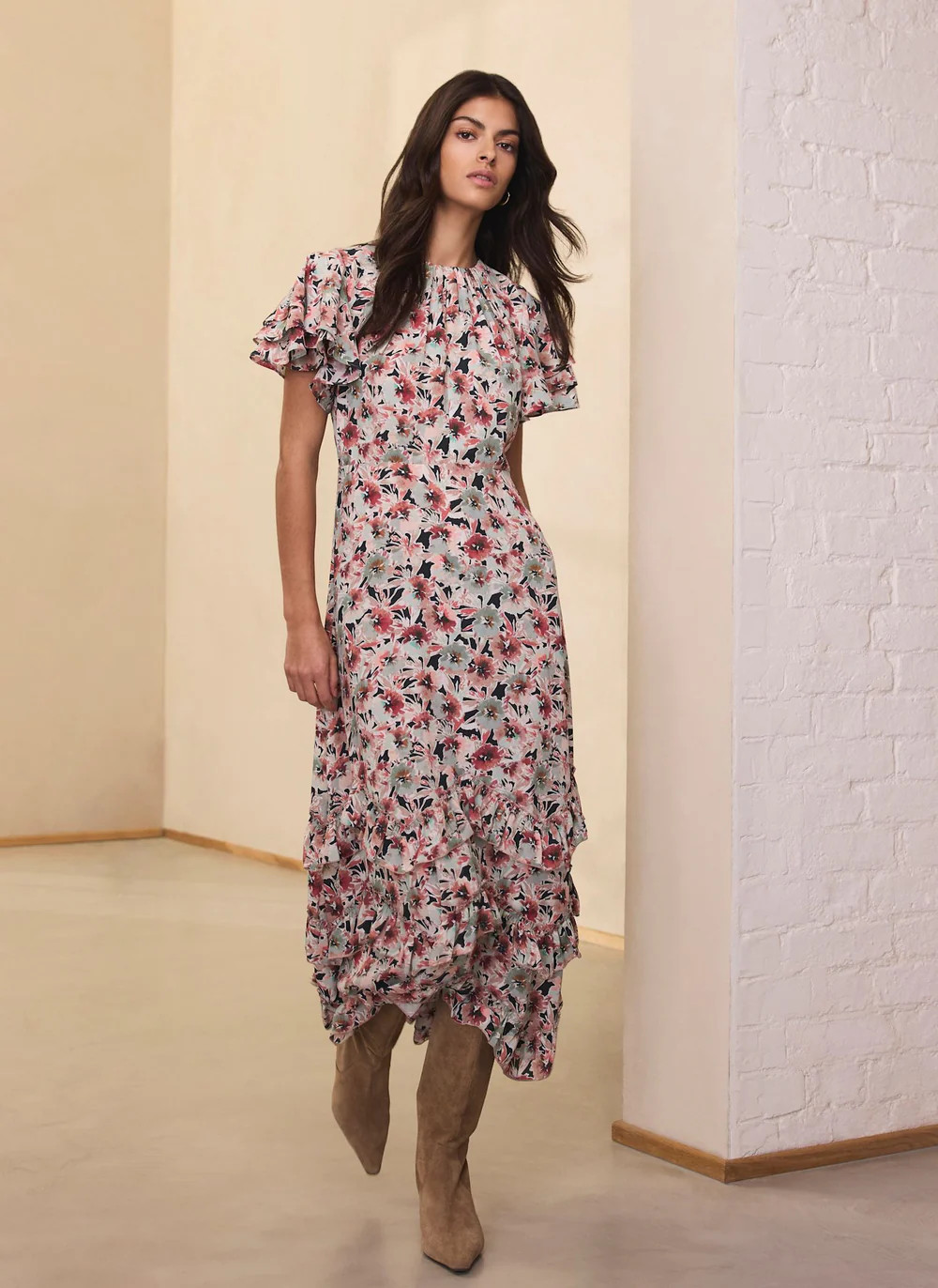 Floral Print Maxi Dress | Mint Velvet