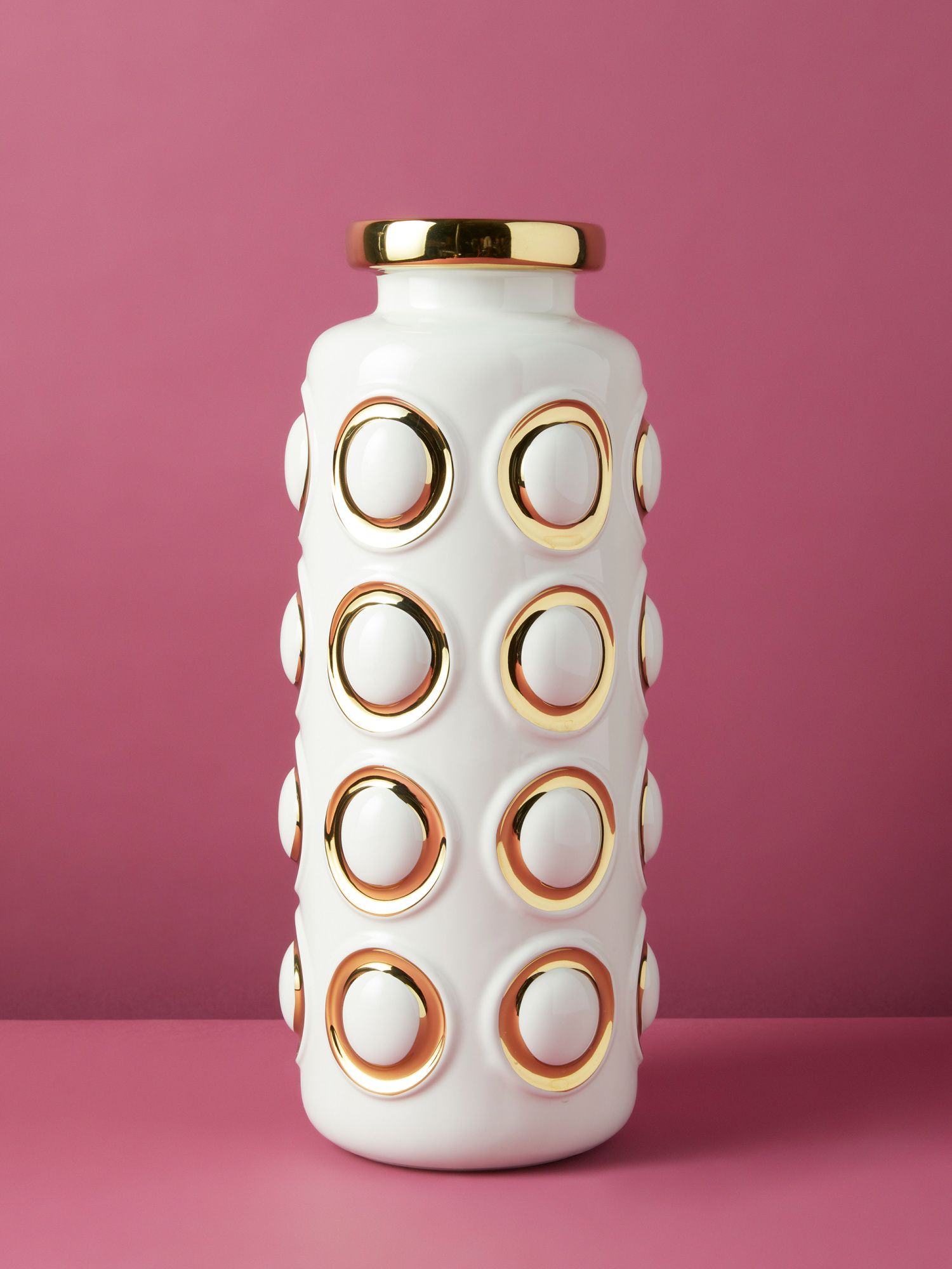 16in Ceramic Bubble Textured Vase | Vases | HomeGoods | HomeGoods