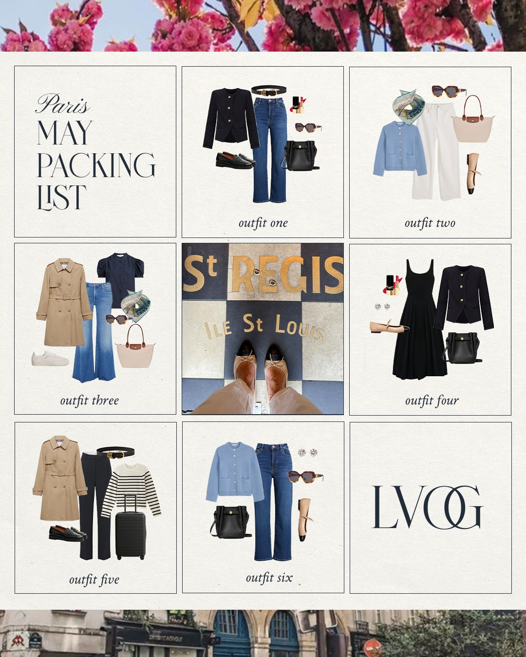What to pack for Paris in May 
Travel Capsule 
Vacation Outfits


#LTKOver40 #LTKTravel #LTKStyleTip