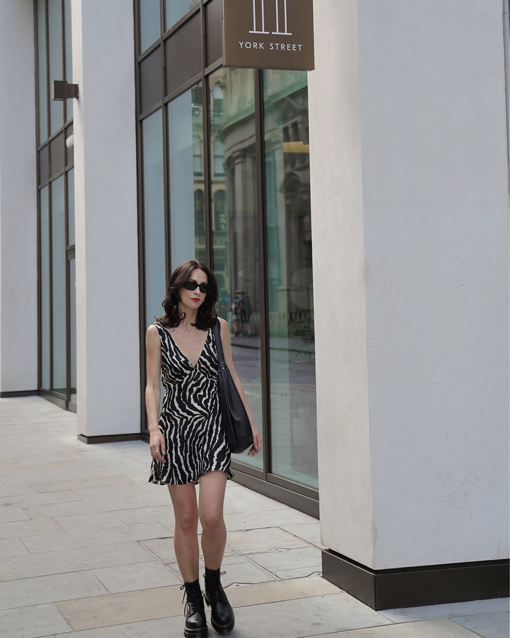 boots by dr. martins via all sole - use discount code HANNI for 15% off + free NDD 
sunglasses by le specs 

#LTKstyletip #LTKsalealert #LTKSeasonal