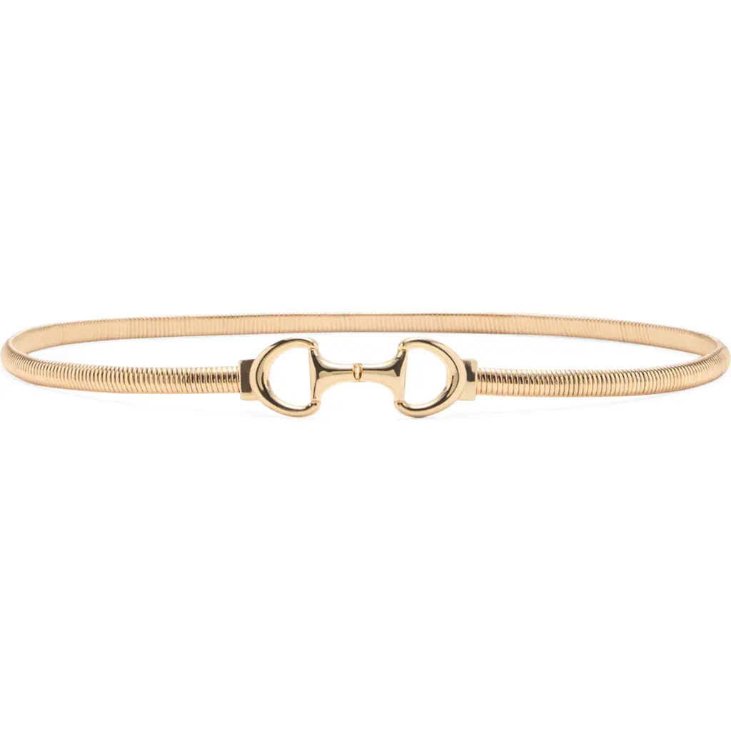 MANGO Link Belt in Gold at Nordstrom, Size Small | Nordstrom