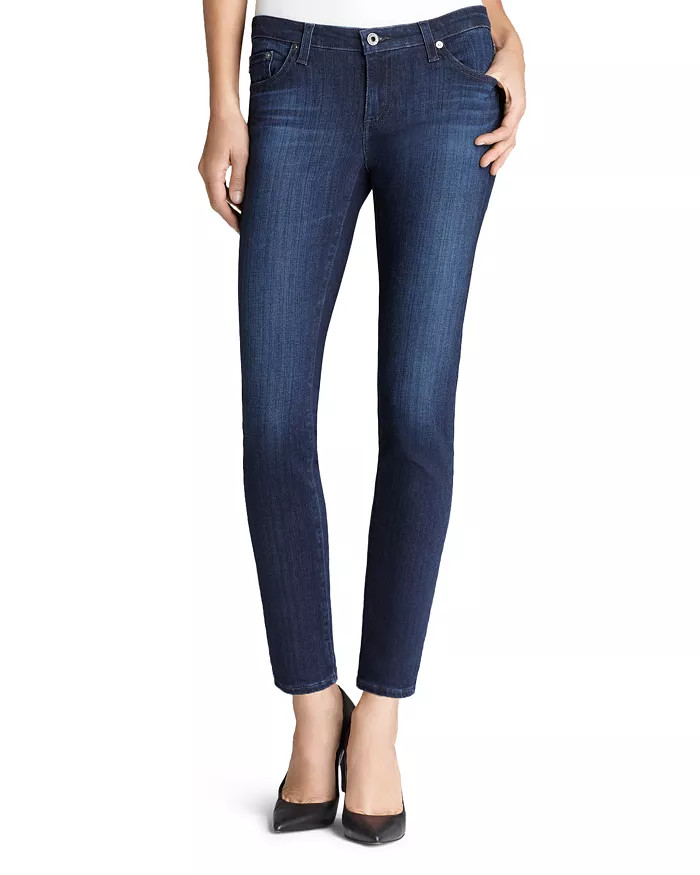 Low Rise Ankle Legging Skinny Jeans in Coal Grey | Bloomingdale's (US)