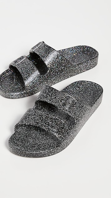 Moses Two Band Slides | Shopbop