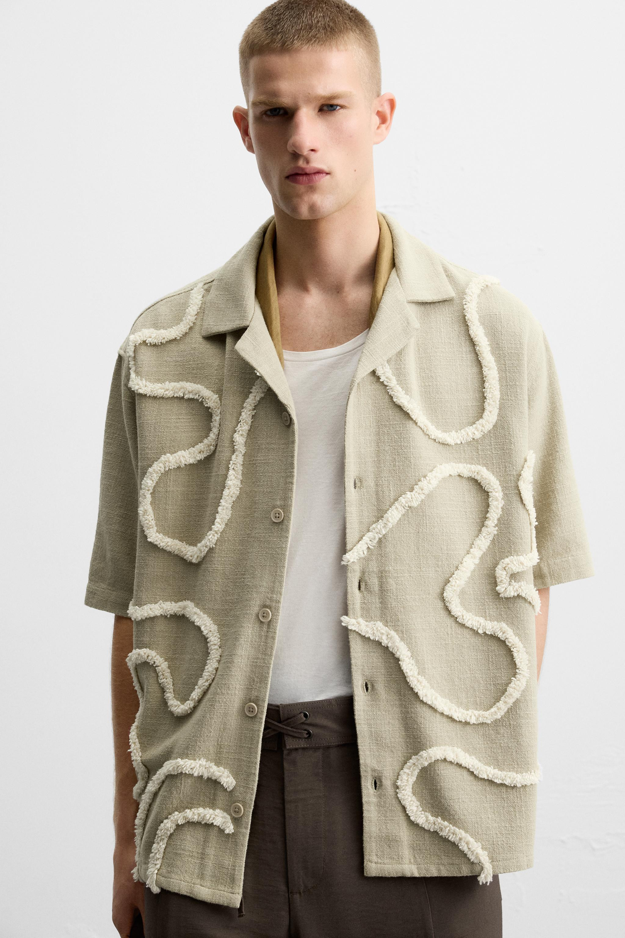 TEXTURED RELAXED FIT SHIRT | Zara US