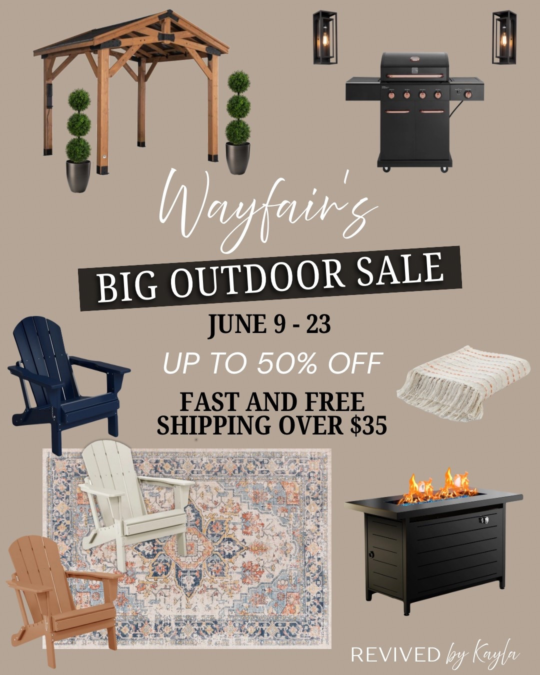 Update your patio this summer during Wayfair’s Big Outdoor Sale! Until June 23rd, take up to 50% off plus fast and free shipping over $35! 

#homedecor #outdoorfurniture #patio #outdoordecor #patiodecor #homedesign #patiodesign #Wayfair #WayfairPartner #ad @Wayfair 

#LTKFindsUnder100 #LTKSaleAlert #LTKHome