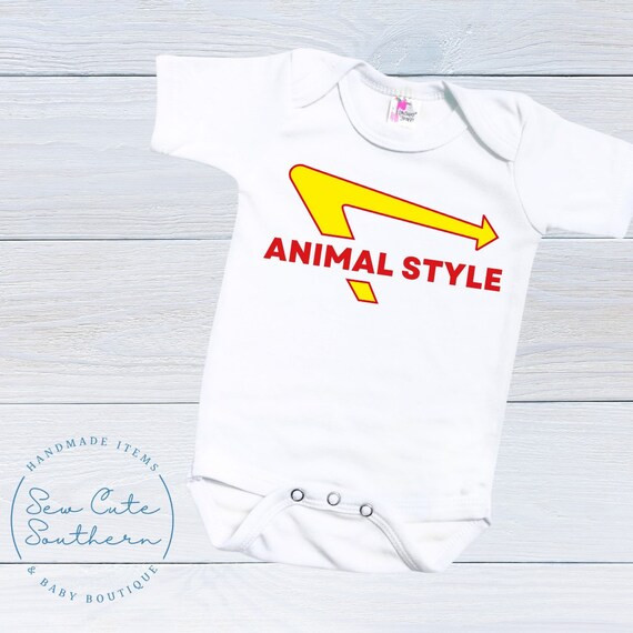 In N Out Inspired Onesie | Etsy | Etsy (US)