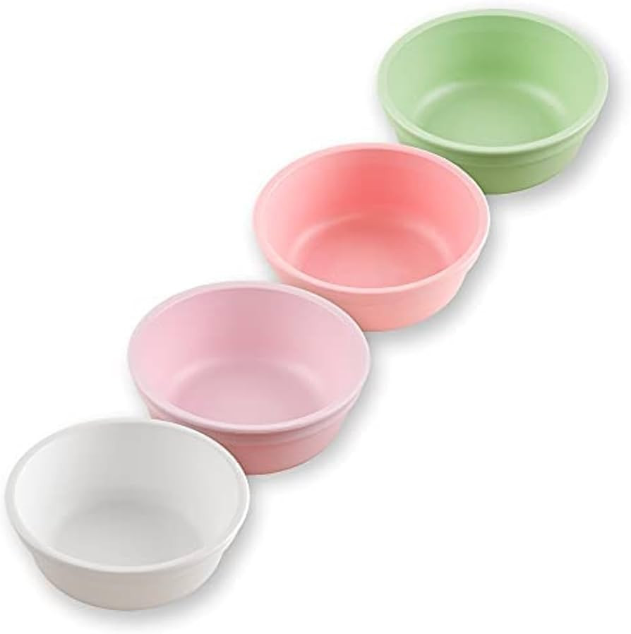 Re-Play Made in USA 12 Oz. Reusable Plastic Bowls, Pack of 4 Without Lid - Dishwasher and Microwa... | Amazon (US)