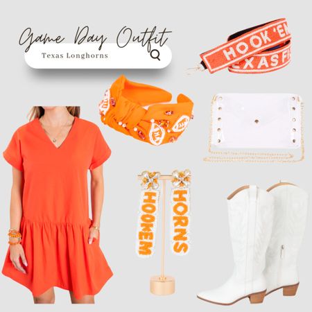 Texas Longhorns game day outfit inspo from Avara boutique 

Get 15% off with code MELISSALEIGH15

College outfit, college football outfit, football game, school spirit, casual style, fall outfit, summer outfit, affordable outfit, outfit inspo, ootd, game Day Outfit, Avara boutique, small business finds, girly outfit, 

#LTKFind #LTKSeasonal #LTKBacktoSchool