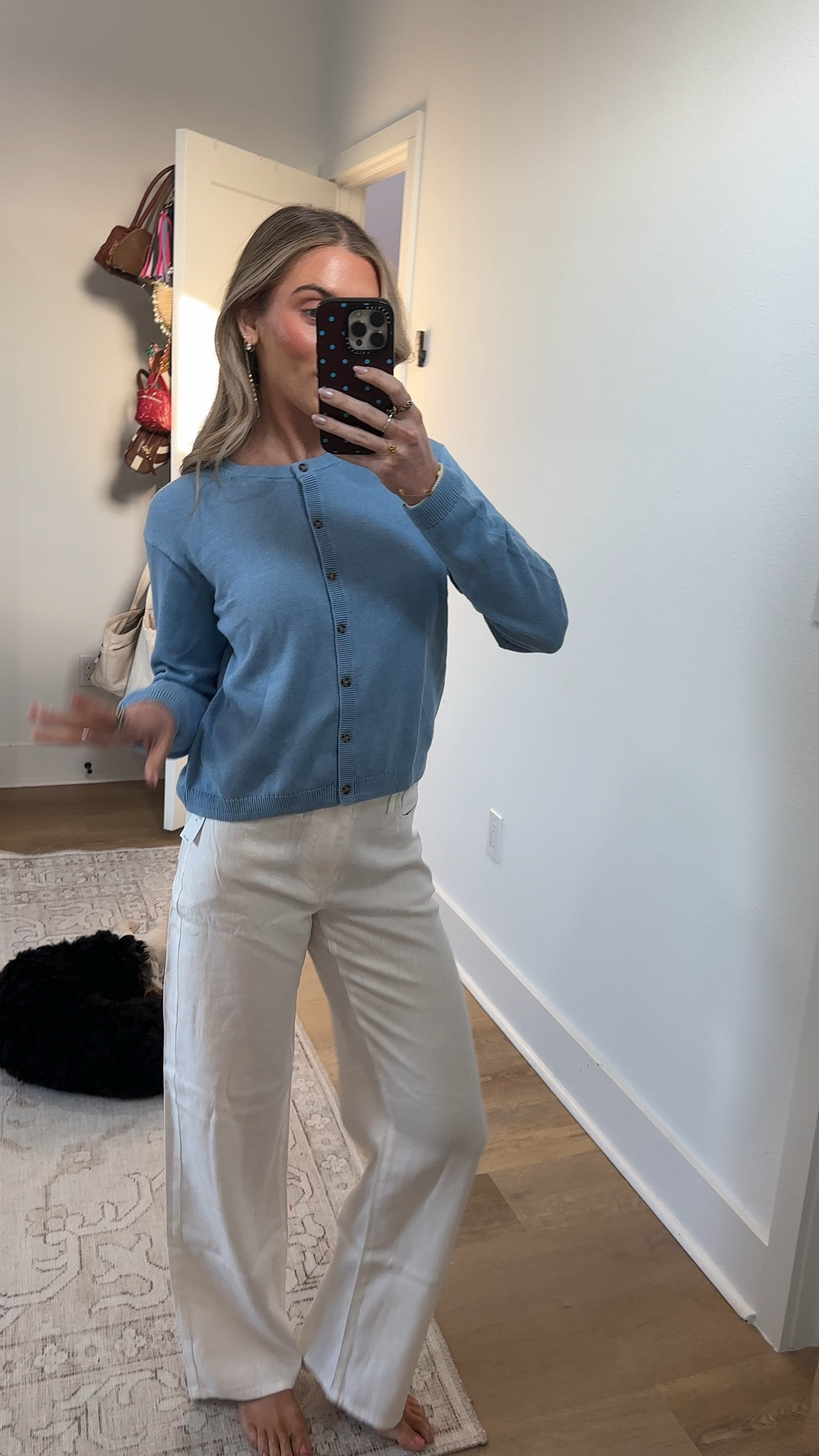 @gap size 00 linen cotton wide leg pants. Our signature linen cotton that pairs a soft hand feel with airy-light texture. The effect — a naturally cool piece to wear on repeat.

#LTKSeasonal #LTKSaleAlert #LTKootd