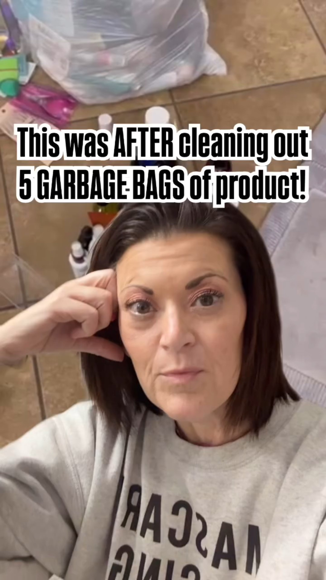 POV: You’re deep cleaning your bathroom and realize your skincare and beauty obsession might be getting out of hand. 😳 The evidence? Five cleansers (because they all ‘do something different’), a dozen serums I can’t remember how to layer, and enough lipsticks to paint the town every shade of red and nude. 💄

Look, I know I have a product problem, but how can you blame me when there’s always a new beauty trend, magical serum, or ‘holy grail’ moisturizer I just have to try? (It’s research, I swear! 🧴✨) My skin is glowing, but my bathroom is now a fully-stocked beauty store... with a cluttered inventory system. 😂

So, what’s the beauty category you just can’t stop buying? Masks? Lipsticks? Eyeshadow palettes? Let’s bond over our love of products and share some storage tips, because I clearly need them!

💬 Drop your beauty confessions in the comments below. And tell me—what’s the one product you hoard the most?

#SkincareObsession #BeautyProductAddict #BathroomCleanout #TooManyProducts #BeautyHoarder #SkincareJunkie #GlowUpGoals #MillennialBeautyAddict #DeclutterAndGlow #ProductOverload #millenial #oldermillenial #skincareproducts #skincareaddict