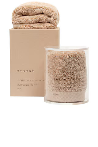 Set of 2 Wash Cloths With Wash Cloth Holder
                    
                    Resore | Revolve Clothing (Global)