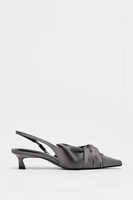 SLINGBACK KITTEN HEELS | Zara US