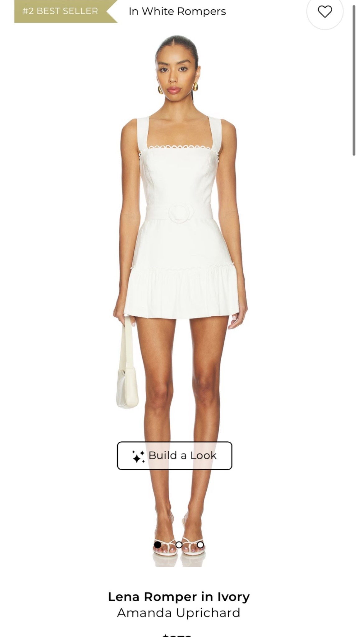 Love this romper. Cute and classy.

#LTKgrwm #LTKootd #LTKU