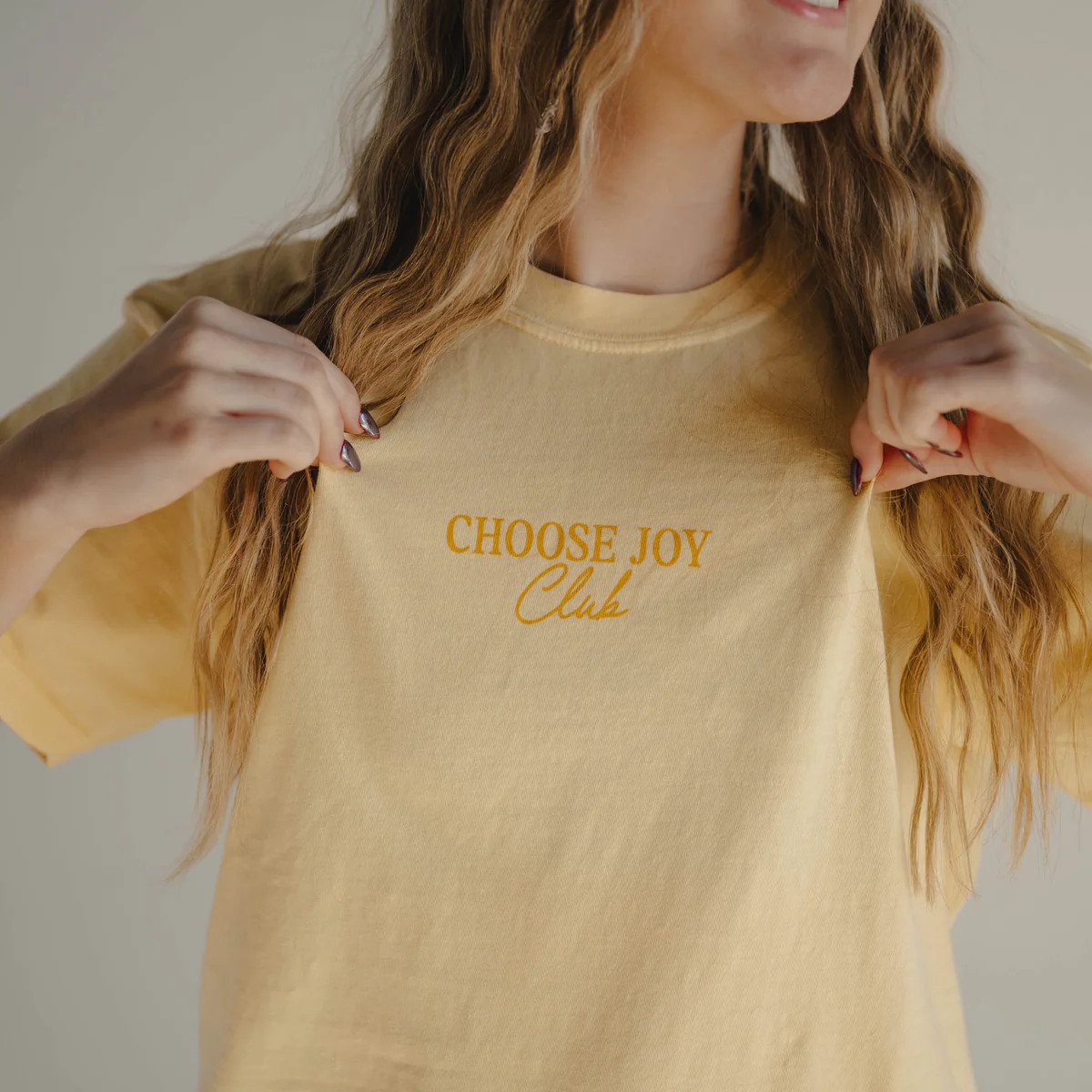 Choose Joy Club Tee | Dear Heart