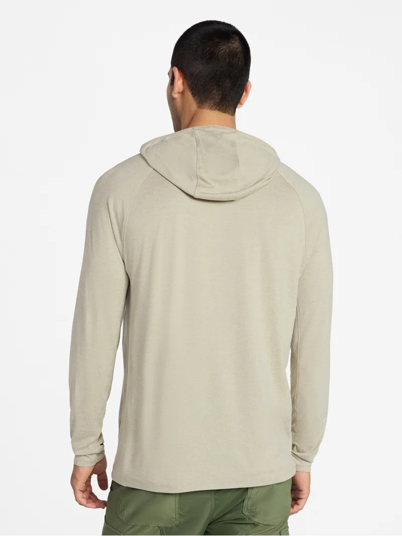 Ozark Trail Men\u2019s Performance Sun Hoodie, Sizes S-3XL | Walmart (US)