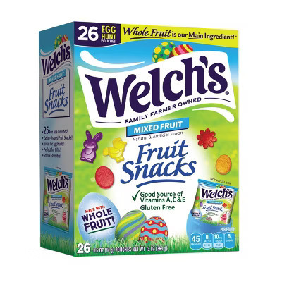 Welch's Mixed Easter Fruit Easter Fruit Snacks Egg Hunt - 13oz/26ct | Target