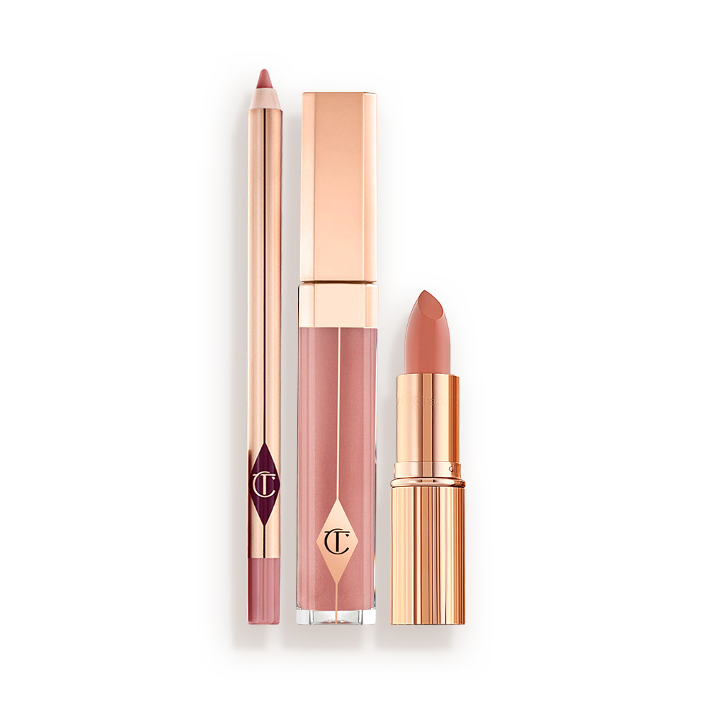 3 Steps To Beautiful Lips: Satin Lip Kit | Charlotte Tilbury | Charlotte Tilbury (UK) 