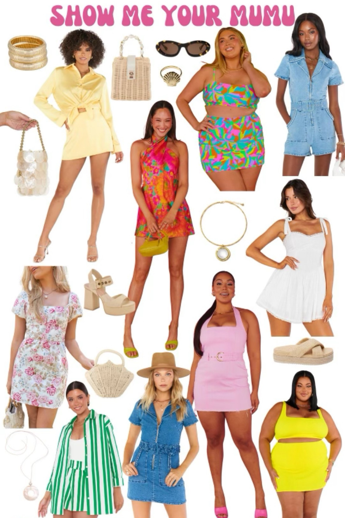 Be ready either these summer outfits from Show me Your Mumu! 