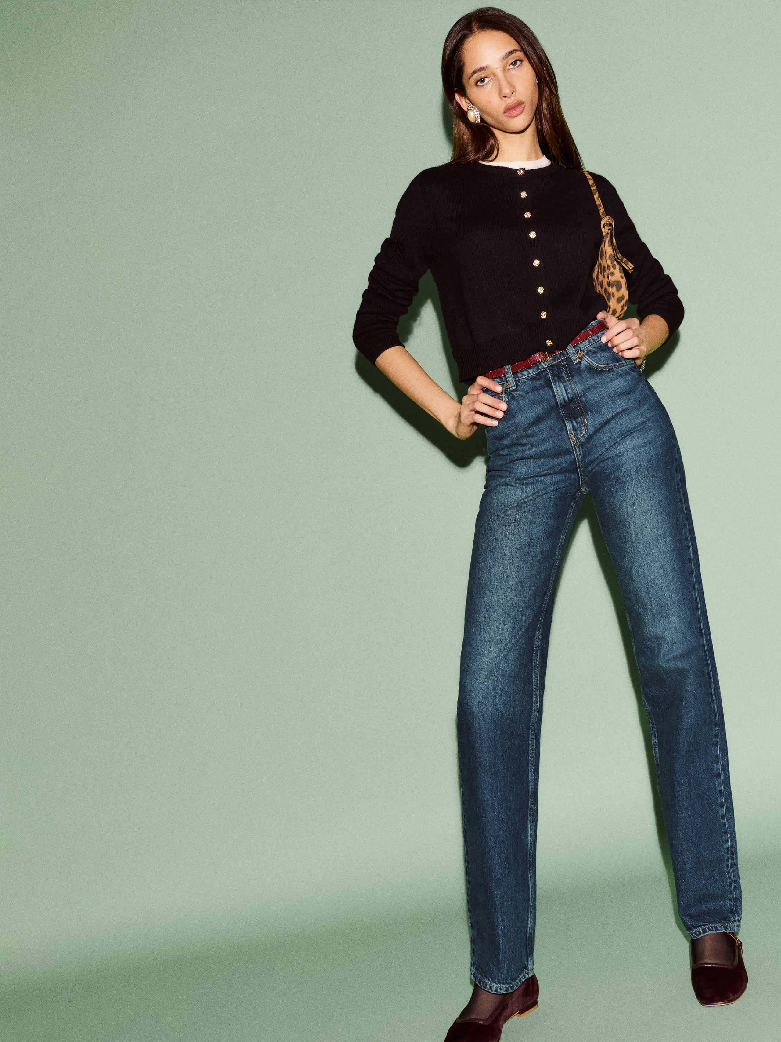 Reformation Wilder High Rise Wide Leg Jeans Blue 26 | Reformation (Global)