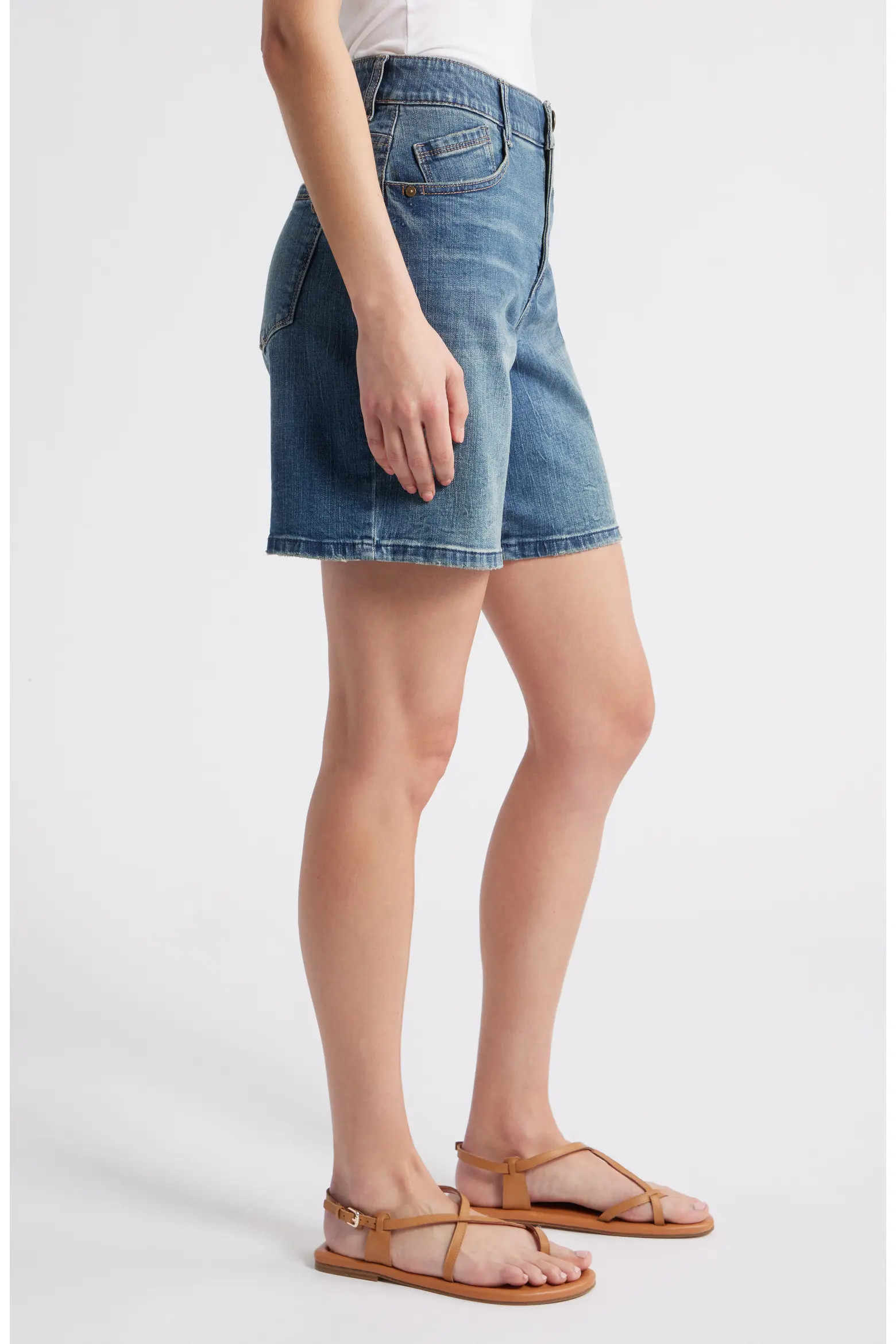 High Waist Relaxed Denim Shorts (Women) | Nordstrom | Nordstrom