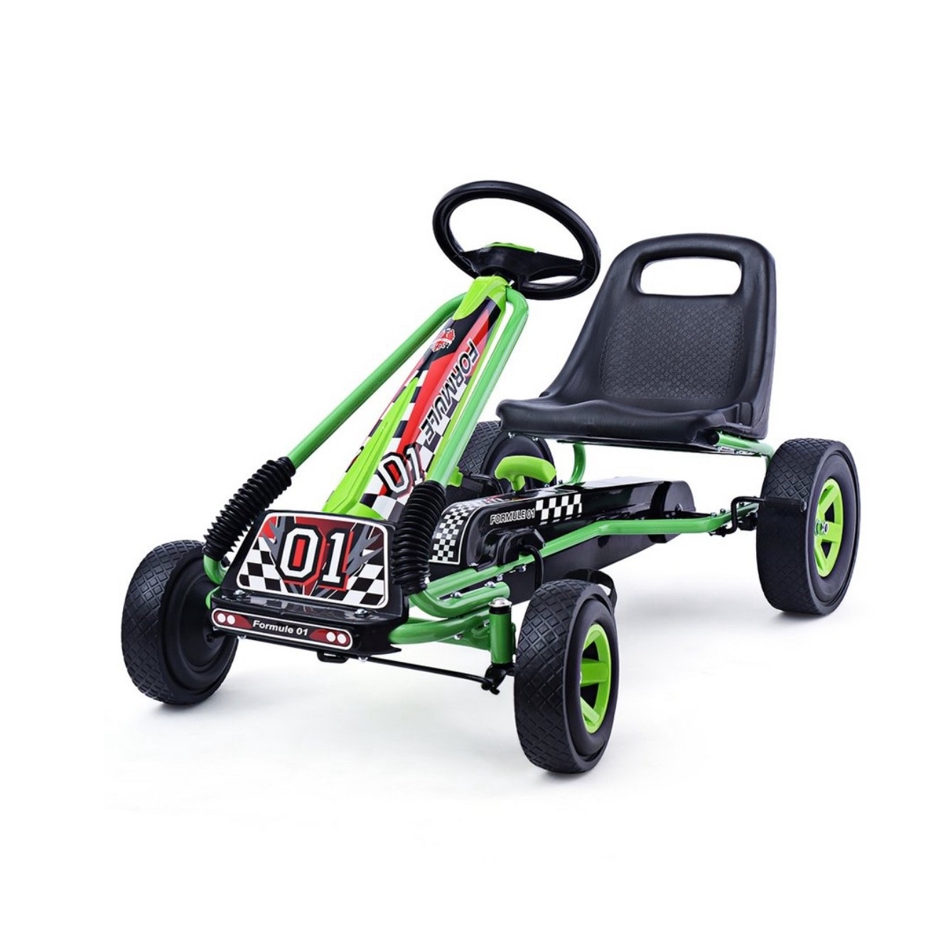 Go Kart 4 wheel pedal powered kids ride on toy w/ ajustable seat 

#LTKKids #LTKHoliday #LTKGiftGuide