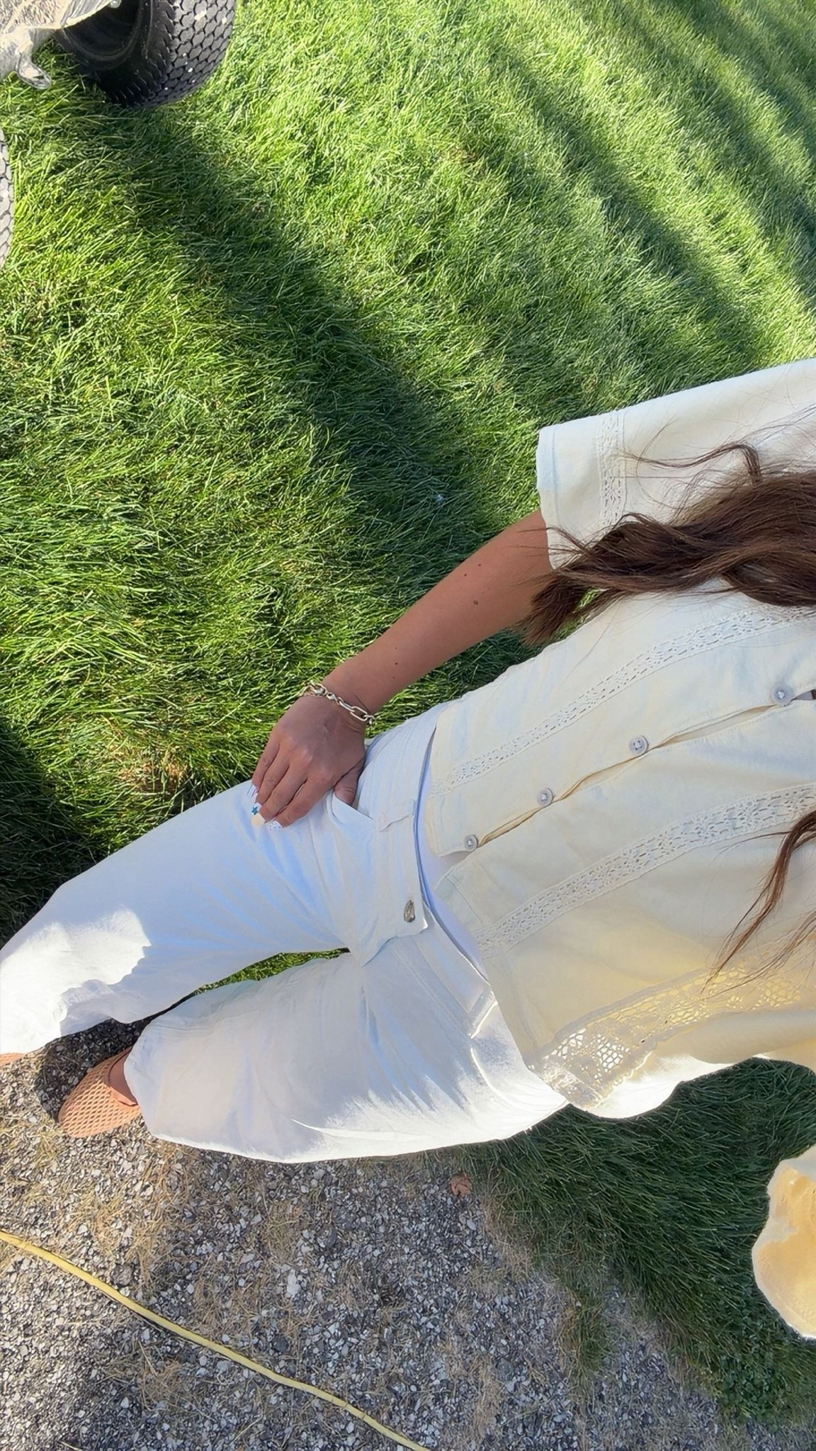 Work OOTD 🍋 (not exact link to the shirt… it’s not sold anymore 🥲)