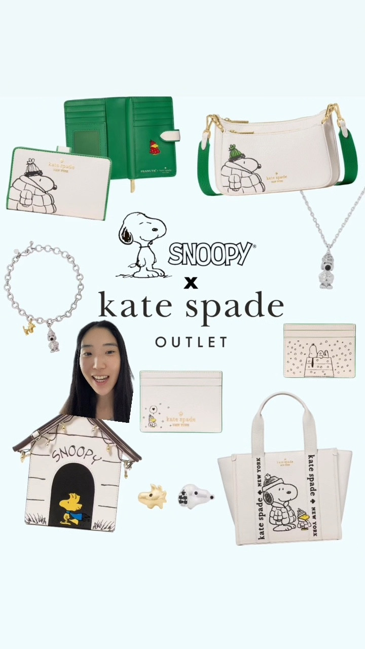 Peanuts x Kate Spade Outlet winter collection!🥹 

#peanuts #snoopy #katespade #bag #purse #wallet #designer #accessories #holiday #giftguide #sale  

#LTKItBag #LTKStyleTip #LTKSaleAlert