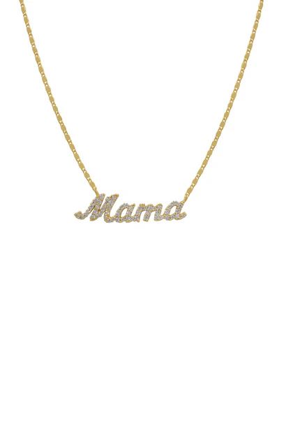 Mama Script Pendant- Demi Fine | The Styled Collection