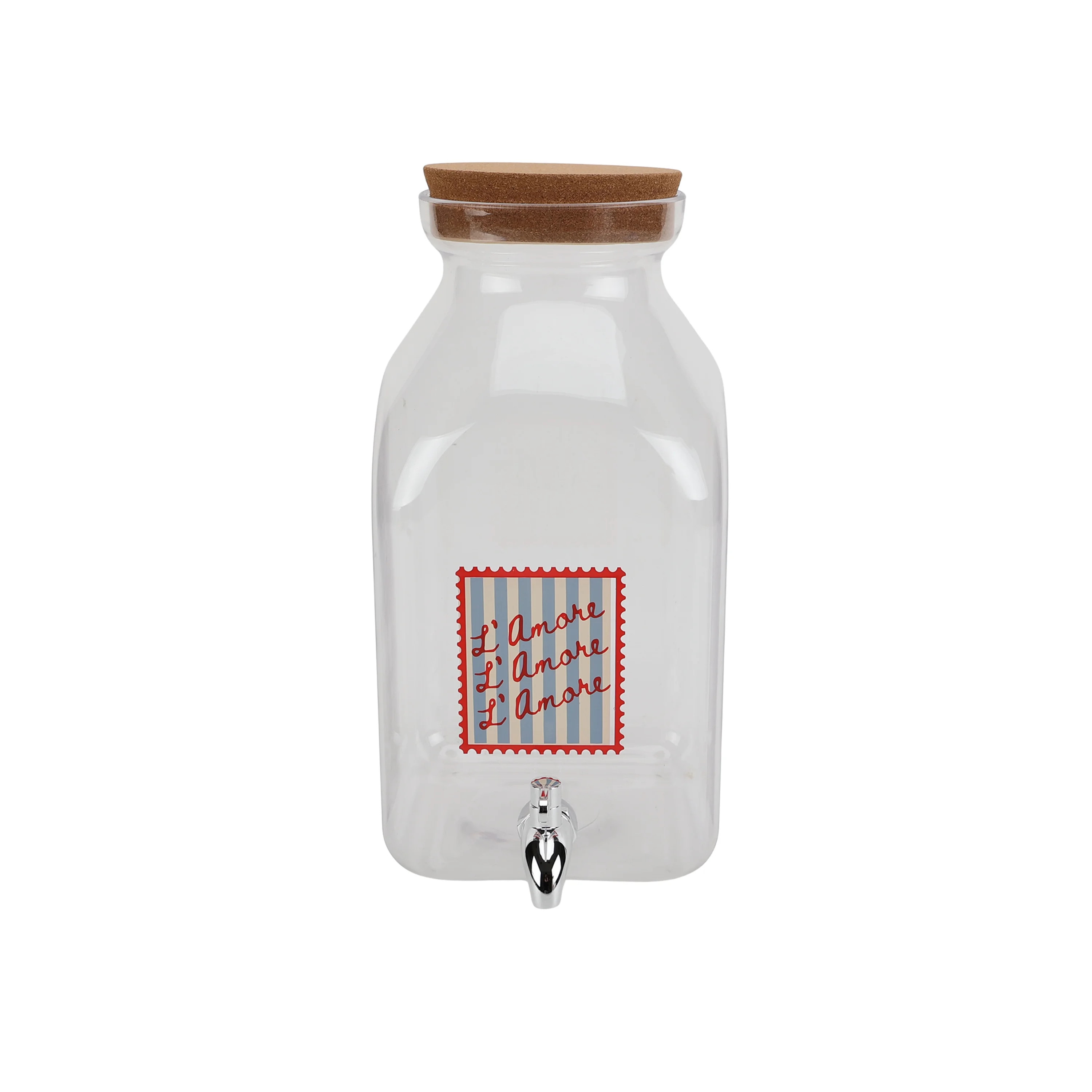 Just Feed Me by Jessie James Decker 2-Gallon Lamore Beverage Dispenser with Galvanized Spigot | Walmart (US)