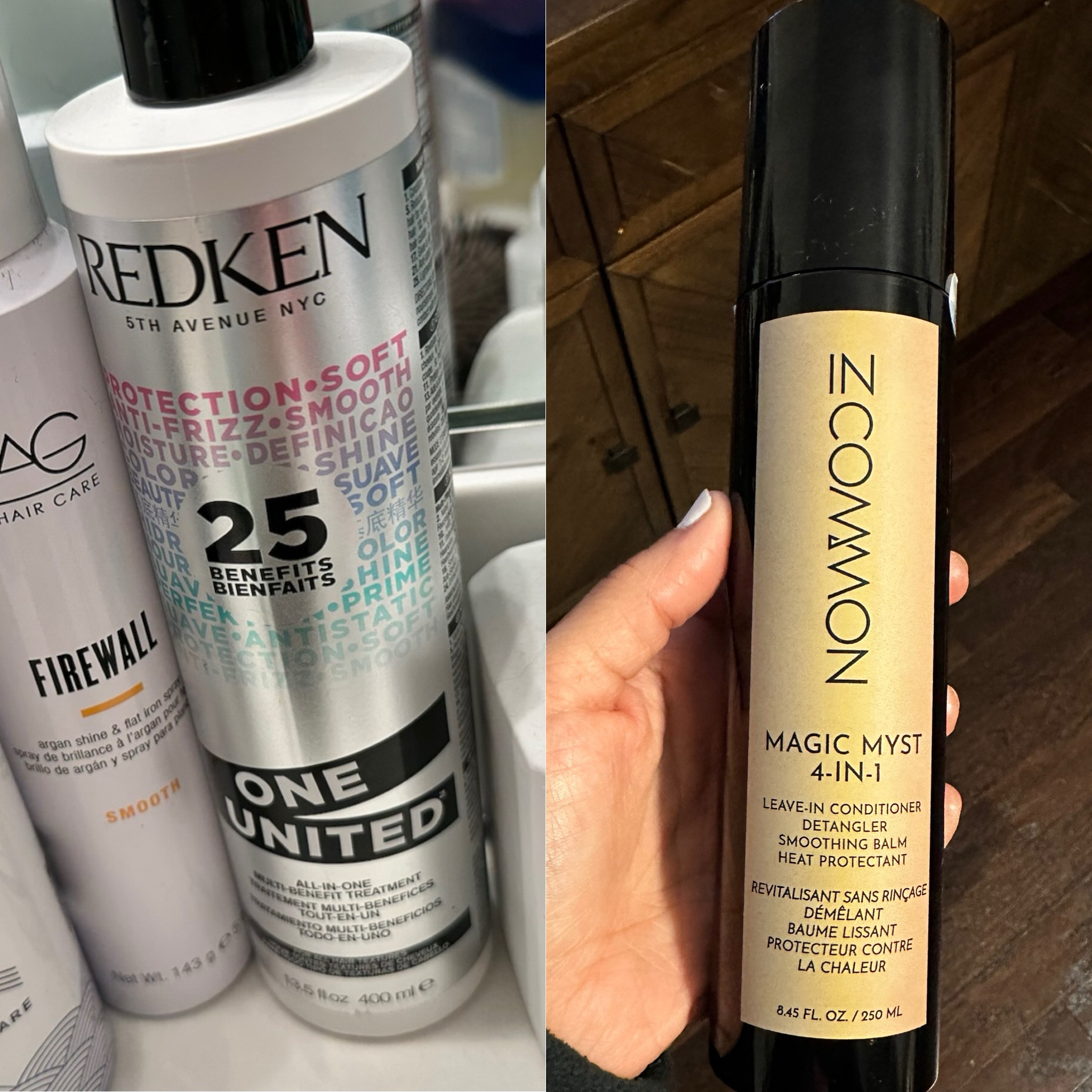 Hair products! Love the Redken One United but decided to try InCommon. So far the smell is ok but my hair is super soft! Will keep you guys posted! Linked both Amazon and Ulta. 

#LTKfindsunder50 #LTKfamily #LTKbeauty