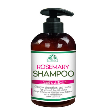 OKAY Rosemary Shampoo - 12 oz / 354 ml | OKAY Pure Naturals