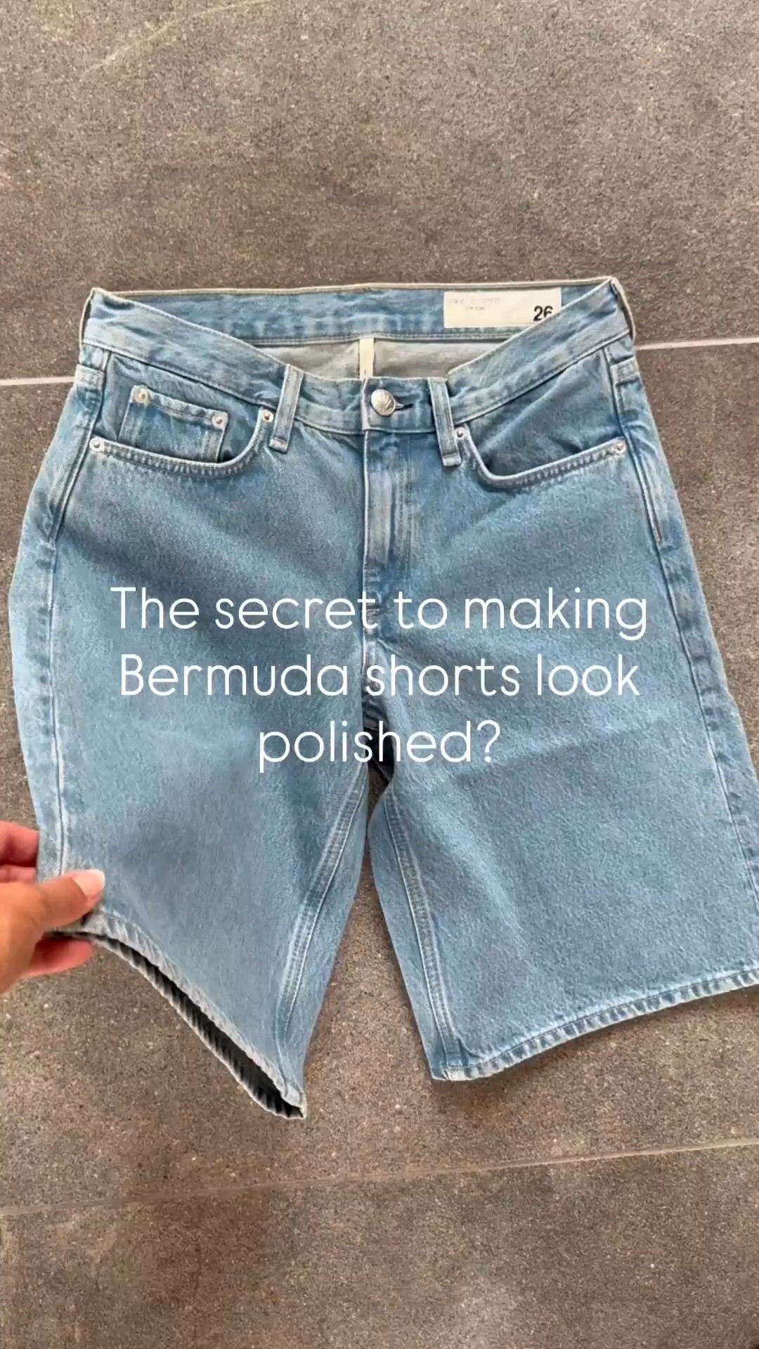 Bermuda shorts tts 
Styled 3 ways