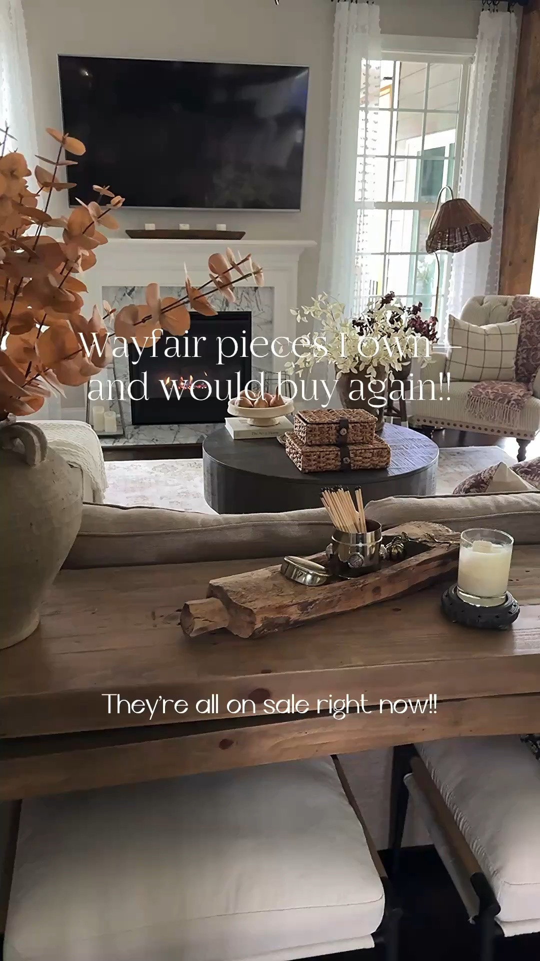 Love these Wayfair pieces and I’d buy them again!! They’re on sale for Labor Day. Its a great time to refresh your space for the holidays🥰

For reference: I have the 78” console table in Sierra Rustic.

Office desk, task chair, vases, spring stems, chandelier, rugs and runners, dining chairs, dining table, console tables, decor, lighting, kitchen accessories, metal bed

#LTKHome #LTKSaleAlert #LTKstorytime