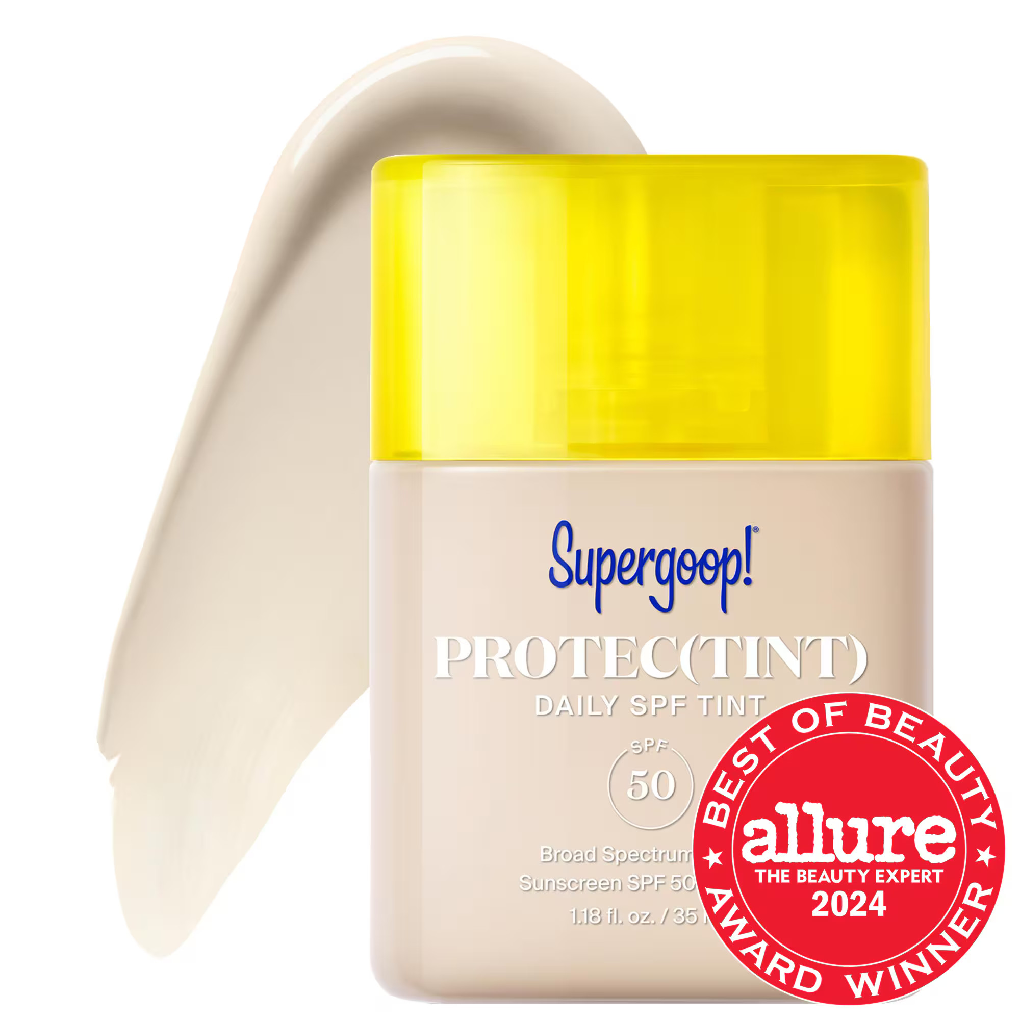 Supergoop! Protec(tint) Daily SPF Tint SPF 50 Sunscreen Skin Tint with Ectoin 10N 1.18 oz / 35 mL | Sephora (US)