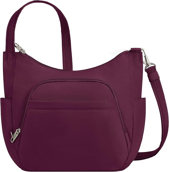 Travelon Anti-theft Classic Crossbody Bucket Bag | Anti-theft | Amazon (US)